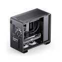 Jonsbo U4 Mini Mesh Micro-ATX korpus - must