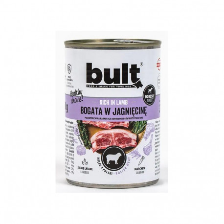 BULT Rich in lamb - Wet dog food - 400 g