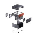 Jonsbo N4 NAS Enclosure - black