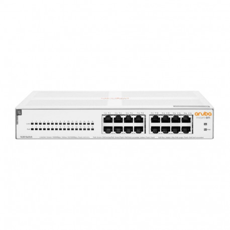 HPE Aruba Networking Aruba Instant On 1430 16G Class4 PoE 124W haldamata L2 gigabit ethernet (10/100