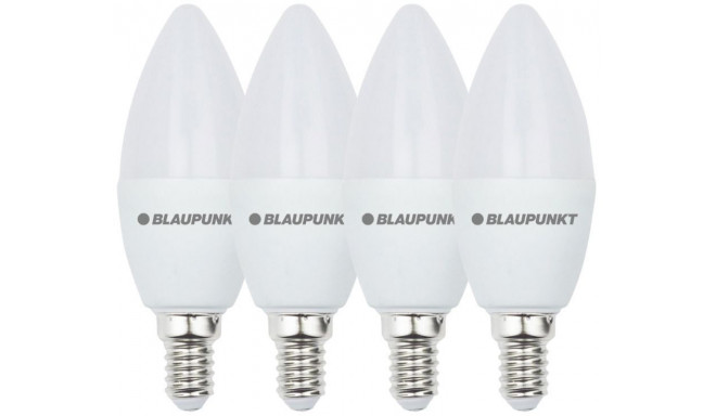 Blaupunkt LED lamp E14 595lm 7W 4000K 4pcs (opened package)