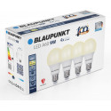 Blaupunkt LED lamp E27 A60 900lm 9W 2700K 4pcs (opened package)