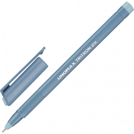 Lodīšu pildspalva UNOMAX Tritron | zila | 0.7 mm