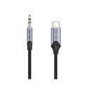 Kaabel Audio USB-C ja 3,5 mm mini pistikupesa 1m must
