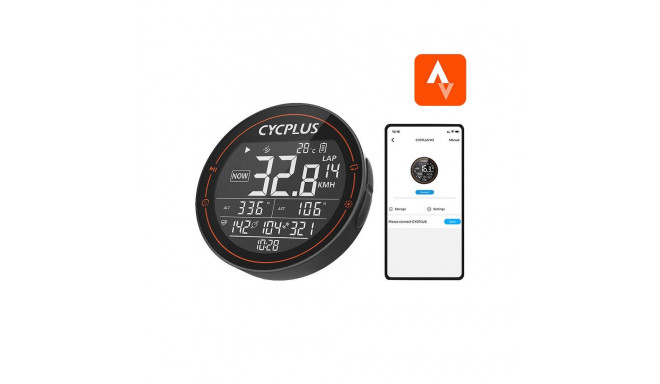 Cycplus M2 bicycle computer - compatibile with Strava, Trainingpeaks etc.