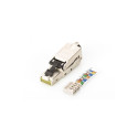 Digitus | CAT 6A Field Termination Plug, STP with dust cap, Bend relief | DN-93631