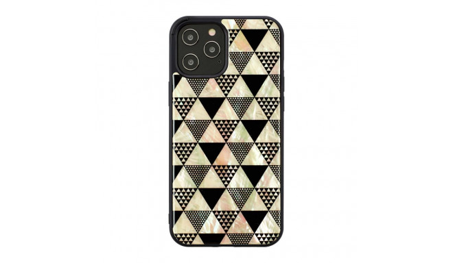 Ikins Apple case for Apple iPhone 12 Pro Max pyramid black