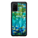 Ikins Samsung case for Samsung Galaxy S20+ water lilies black