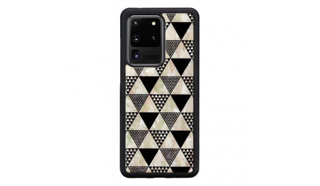 Ikins Samsung case for Samsung Galaxy S20 Ultra pyramid black