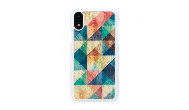 Ikins Apple SmartPhone case iPhone XR mosaic white