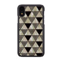 Ikins Apple SmartPhone case iPhone XR pyramid black