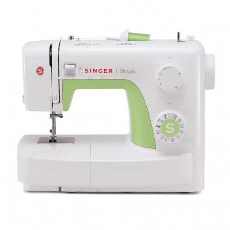 Singer Sewing Machine Simple 3229 Number of stitches 31, Number of buttonholes 1, White/Green