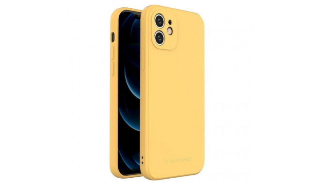 Wozinsky Apple iPhone XS Max Silicone Case Yellow