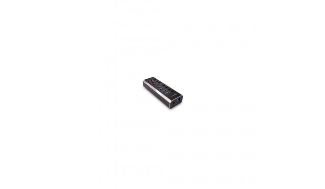 LINDY I/O HUB USB3 4PORT+3CHARGE/43371