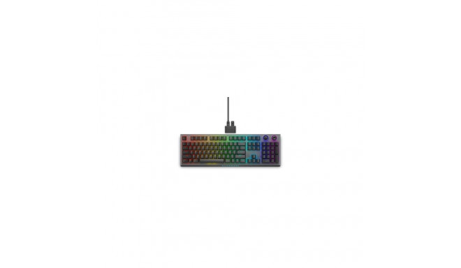 Dell Alienware Tri-Mode AW920K Wireless Gaming Keyboard, RGB LED light, US, Wireless, Dark Side of t