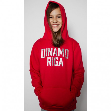 Dinamo - CHILDREN'S SWEATER DINAMO WITH HOOD 10Y Red