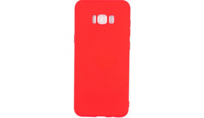 Evelatus Samsung Galaxy S8 Plus Nano Silicone Case Soft Touch TPU Red