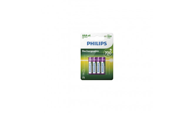 Philips R03B4A70/10 Rechargeable AAA / 4pcs