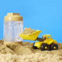 Plastic mass Factory Never Dry Sand Trucks, Front loader