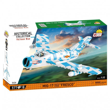 Blocks Historicall Collection Vietnam War MIG17 Nato Code Fresco