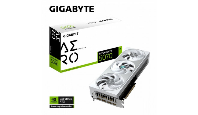 Graphics card GeForce RTX 5070 AERO OC 12GB G DDR7 192bit HDMI/3DP