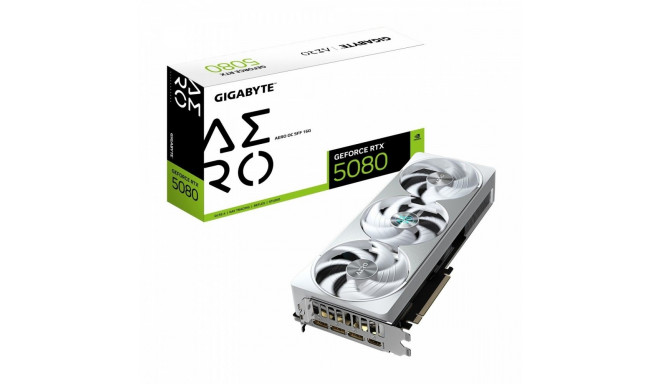 Graphics card GeForce RTX 5080 AERO OC SFF 16G 256BIT GDDR7 3DP/HDMI