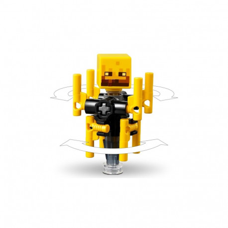 Construction Set - LEGO Minecraft Nether Lava Battle LEGO Minecraft 21266 The Nether Lava Battle Set