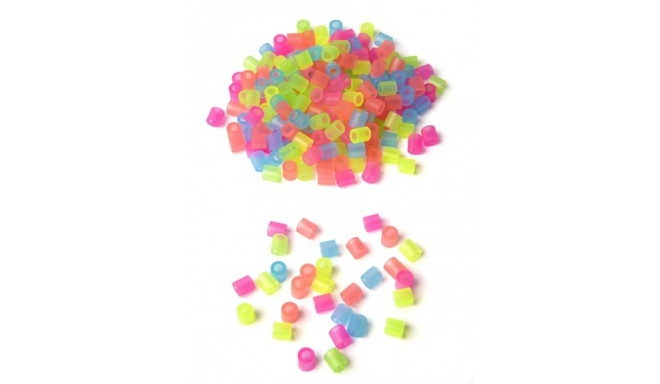 Triigitavad käsitööpärlid, d 5 mm, neoonvärvid, u 20000 tk plasttopsis, 3+