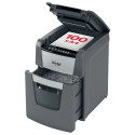Paberipurustaja Rexel Optimum AutoFeed+ 100X, 4x28mm P4, 8-lehte/100-lehte automaatsöötjast, 34L, Ho