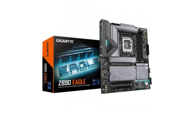 GIGABYTE Z890 EAGLE Motherboard - Supports Intel Core Ultra (Series 2) CPUs, 14+1+2 phases VRM, up t