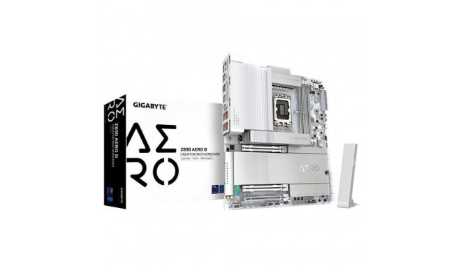 GIGABYTE Z890 AERO D Motherboard - Supports Intel Core Ultra (Series 2) CPUs, 16+1+2 phases VRM, up 
