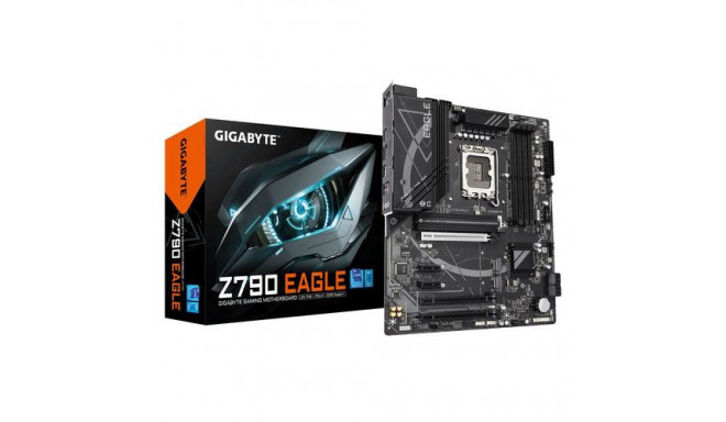 GIGABYTE Z790 EAGLE Motherboard - Supports 14th Gen. Intel Core CPUs, 12+1+1 phases VRM, up to 7600M