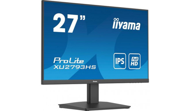 iiyama ProLite XU2793HS-B7 computer monitor 68.6 cm (27&quot;) 1920 x 1080 pixels Full HD LED Bl