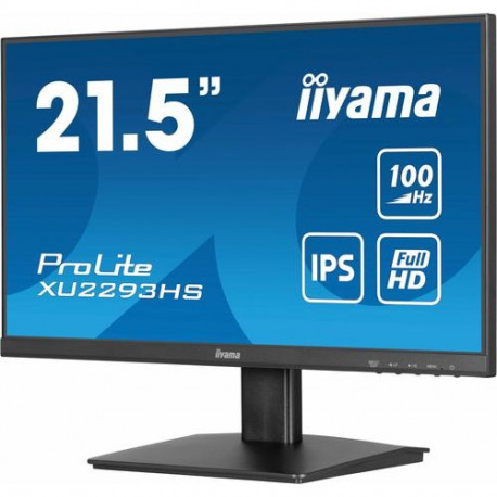 iiyama ProLite XU2293HS-B6 computer monitor 54.6 cm (21.5") 1920 x 1080 pixels Full HD LED 