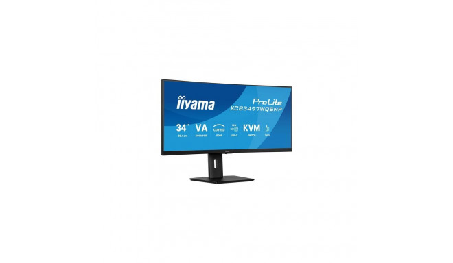 iiyama ProLite XCB3497WQSNP-B1 computer monitor 86.4 cm (34&quot;) 3440 x 1440 pixels UltraWide 
