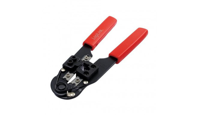 LogiLink WZ0004 cable crimper Crimping tool Black, Red