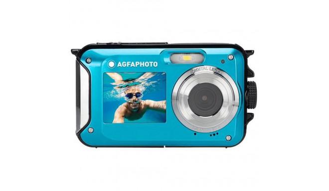 AgfaPhoto WP8000 digital camera 1/3&quot; Compact camera 24 MP CMOS 1920 x 1080 pixels Blue