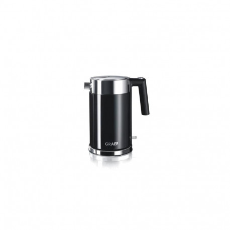 Graef WK 62 EU electric kettle 1.5 L 2015 W Black, Stainless steel