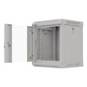 Lanberg WF11-3306-10S rack cabinet 6U Wall mounted rack Grey