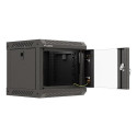 Lanberg WF11-3304-10B rack cabinet 4U Wall mounted rack Black