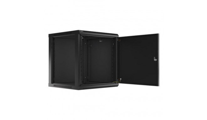 Lanberg WF01-6612-00B rack cabinet 12U Wall mounted rack Black