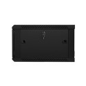 Lanberg WF01-6606-10B rack cabinet 6U Wall mounted rack Black