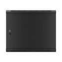Lanberg WF01-6609-00B rack cabinet 9U Wall mounted rack Black