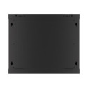 Lanberg WF01-6609-00B rack cabinet 9U Wall mounted rack Black