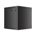 Lanberg WF01-6612-00B rack cabinet 12U Wall mounted rack Black