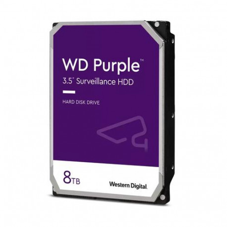 Western Digital Blue Purple internal hard drive 8 TB 5400 RPM 256 MB 3.5&quot; Serial ATA III