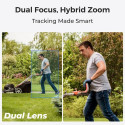 Reolink TrackMix Series W760 - 4K Outdoor Camera, Dual View, Auto-Zoom Tracking, 2.4/5Ghz Wi-Fi, Col