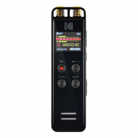 Kodak VRC550 dictaphone Internal memory & flash card Black