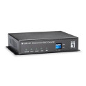 LevelOne VDS-1201 network media converter 100 Mbit/s Black