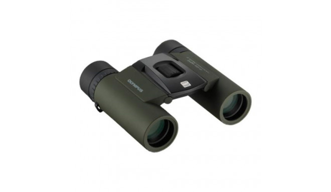 Olympus 8x25 WP II binocular BaK-4 Green